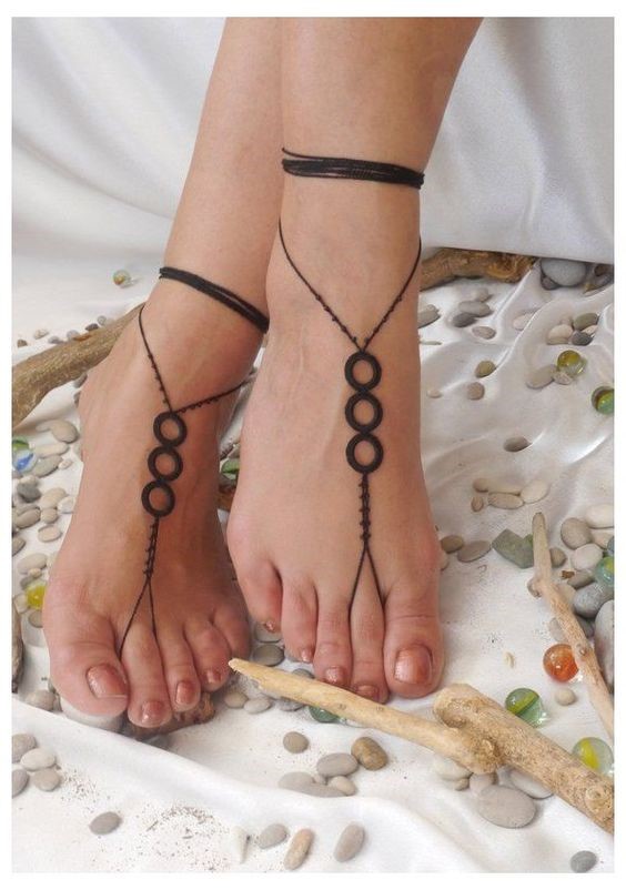 Simple Anklets Design